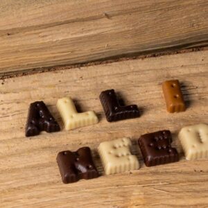 Nic Nac chocoladeletters