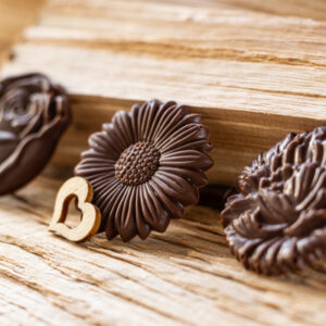 Valentijn/moederdag Bruine Chocolade