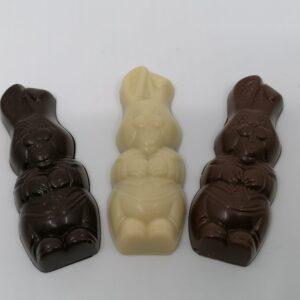 Haasfiguurtjes met koffiekaramel