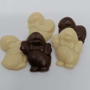 Paasfiguurtjes in chocolade